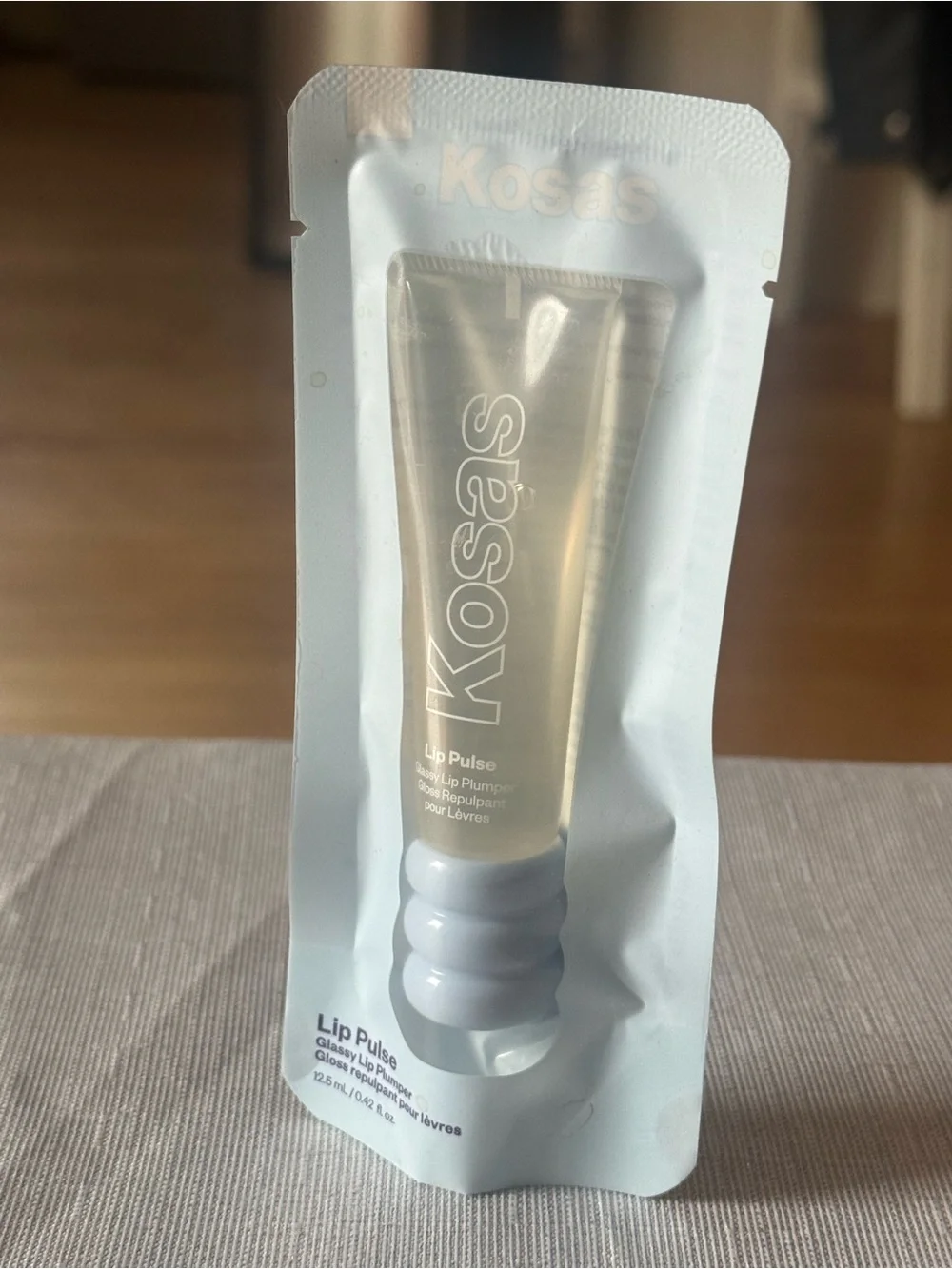Kosas Lip Pulse Glossy Lip Plumper Clear Full Size 12.6mL New Sealed